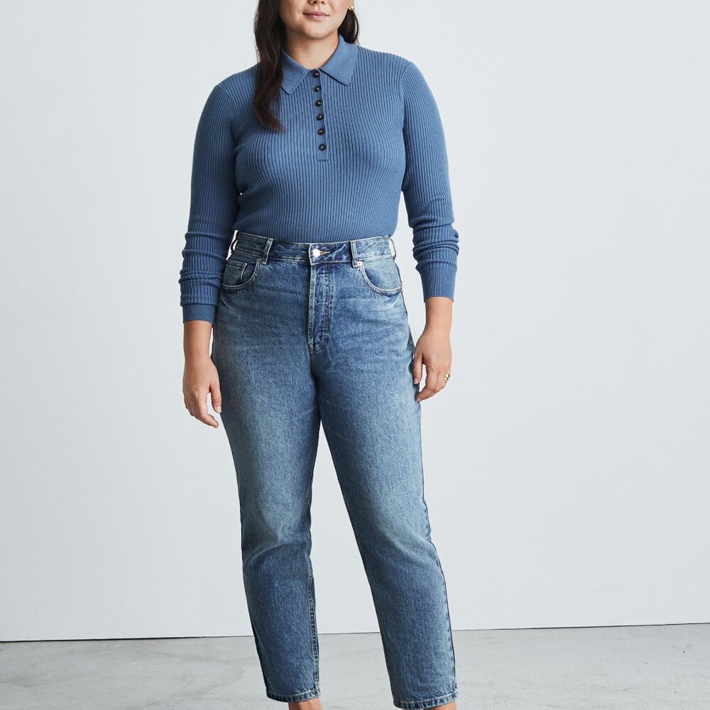 NWT EVERLANE '90s Cheeky Hourglass Jean: Women's Size 28
